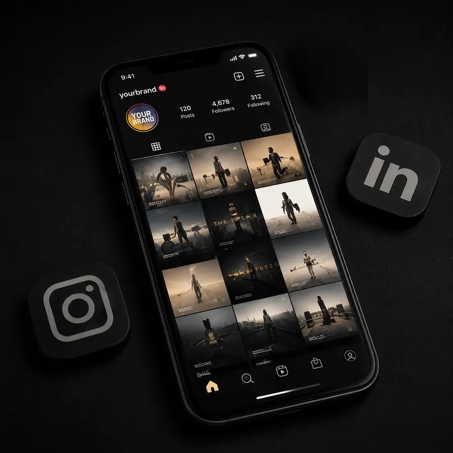 Social Media Management work sample