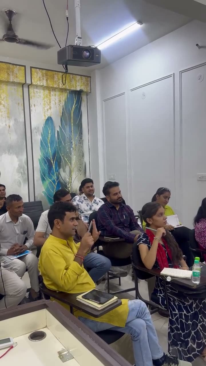 Learners in a masterclass at the Digihandler Academy campus in Rohtak