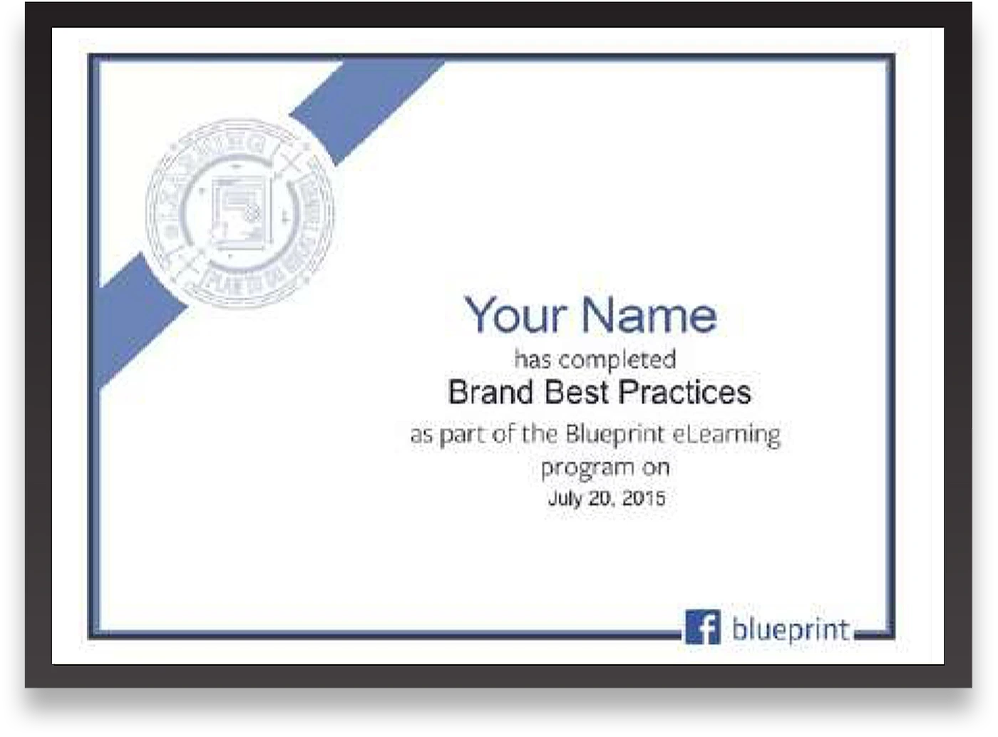 Meta Blueprint Certification