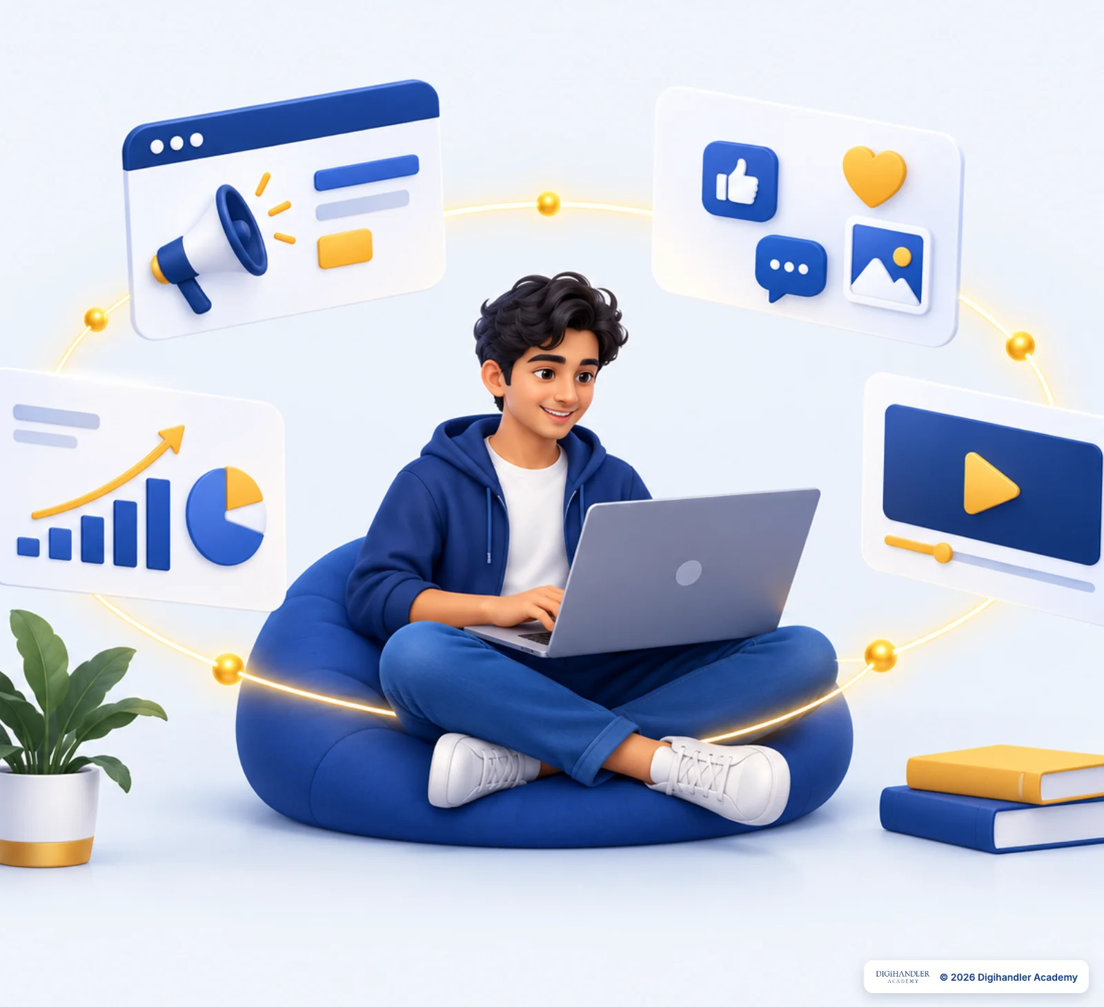Learn AI-powered digital marketing at Digihandler Academy